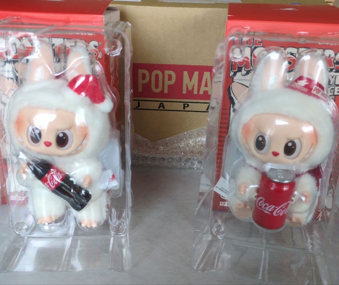 正規品 POPMART LABUBU ラブブ コカコーラ 2種セット