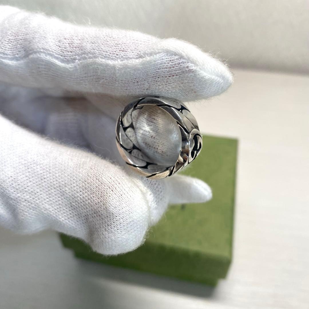 【正規品⭕️】新品 グッチ リング インターロッキングG 16号 指輪 大人気✨