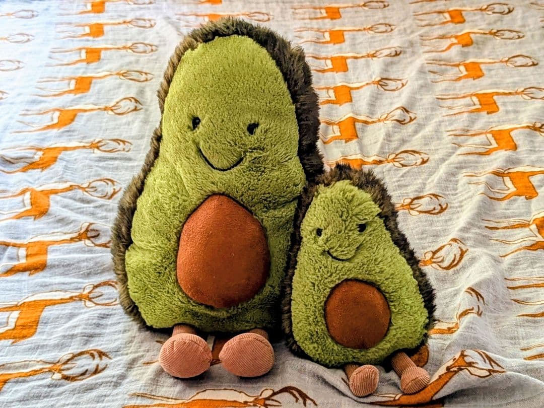  ジェリーキャット アボカド ぬいぐるみ 2点セット