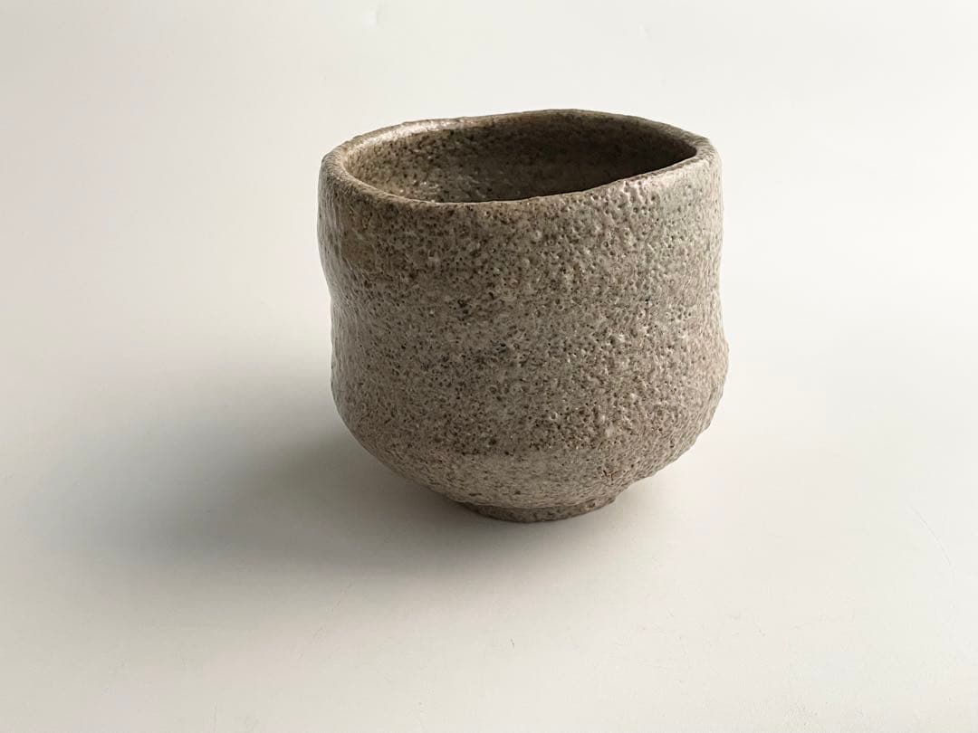 陶芸家　テーラー　上口愚朗　雲谷斎　筒茶碗　抹茶碗　箱なし