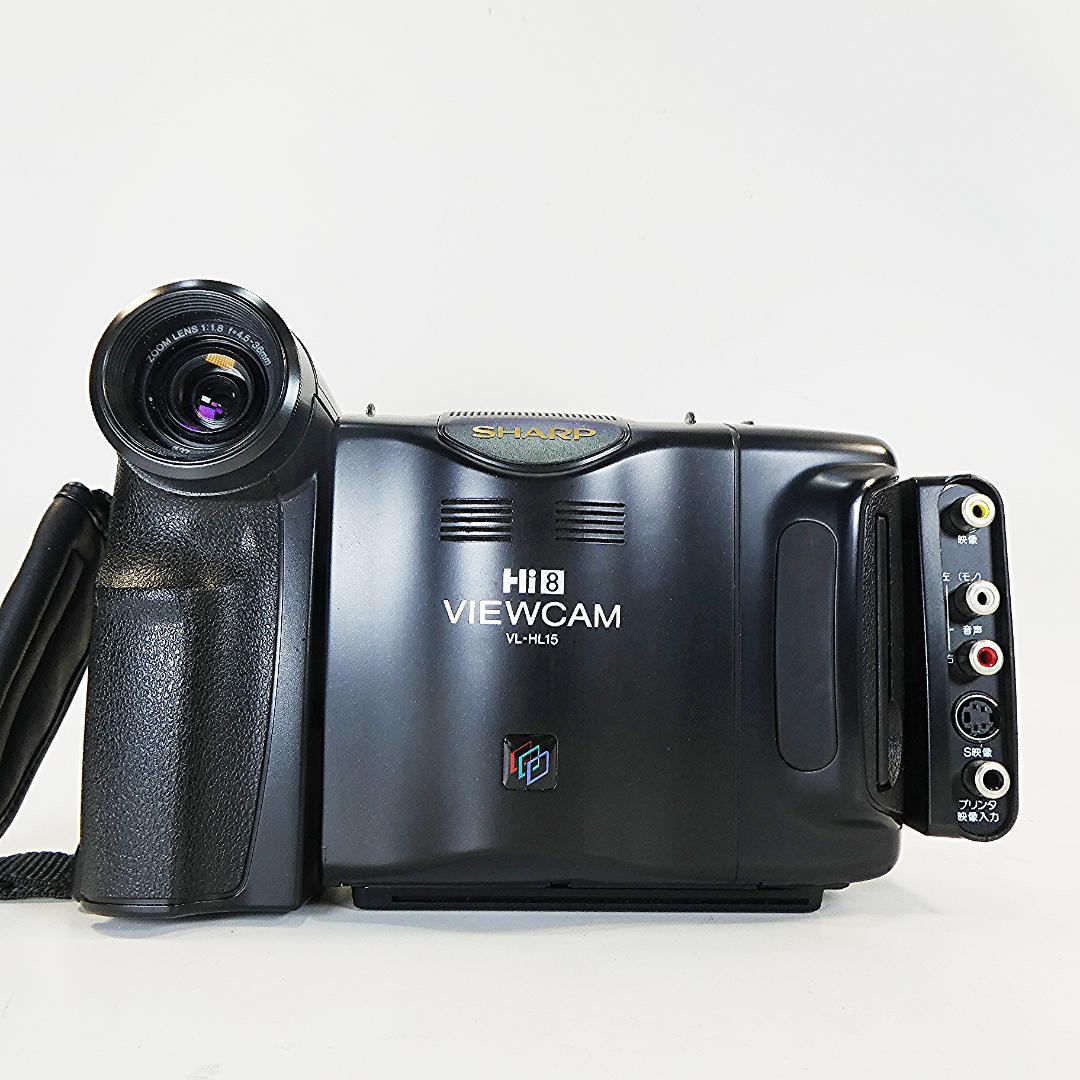 動作良好　シャープVideoHi8 VL-HL15 8ミリビデオカメラDVD化に