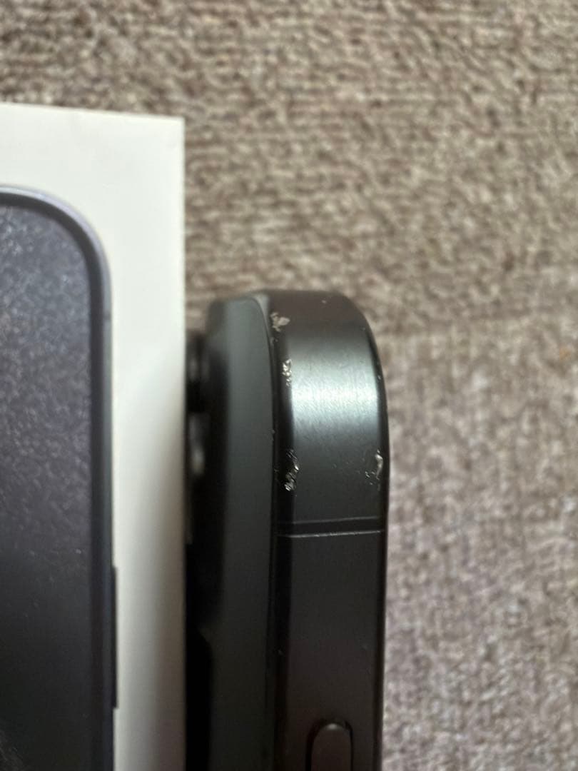 スマートフォン本体 Apple iPhone 15 Pro 128GB Titanium Black