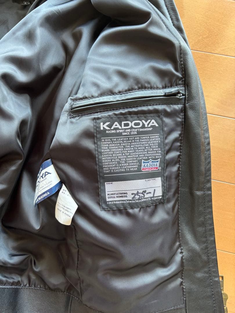 ブラック レザー シングルライダースジャケット