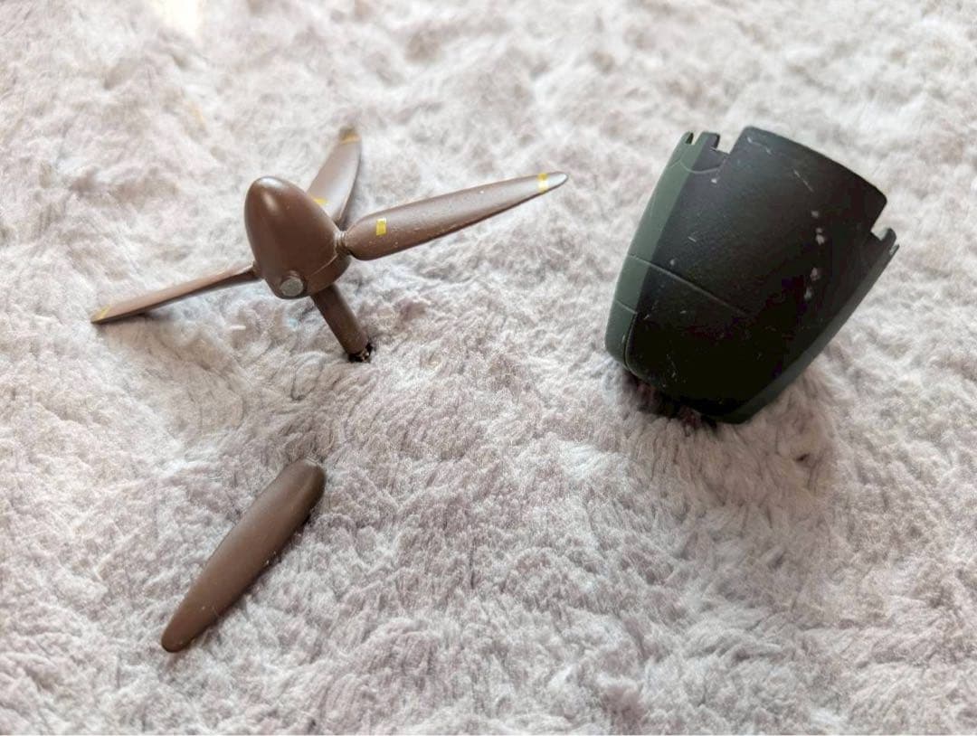 マルシン　金属製モデル　局地戦闘機　雷電　1/48　スタンド付