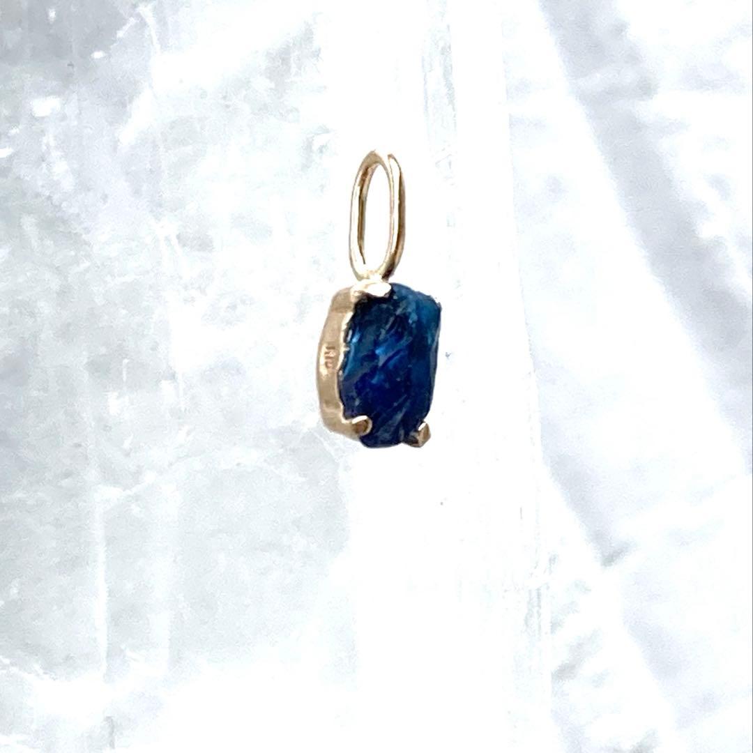 ユークレース原石10金ペンダントトップ