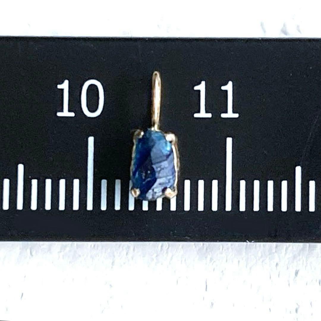 ユークレース原石10金ペンダントトップ