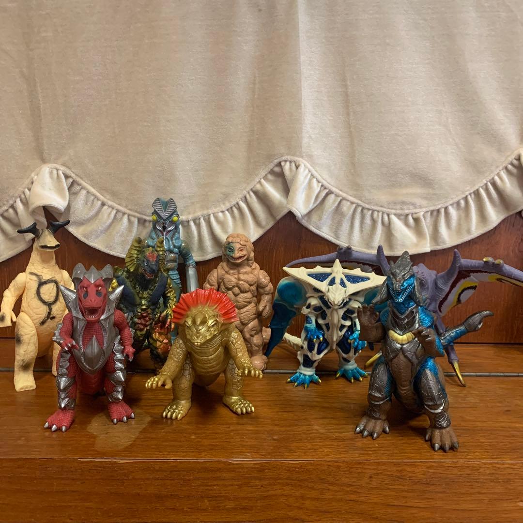 ウルトラマン怪獣９体セット　平成レトロ