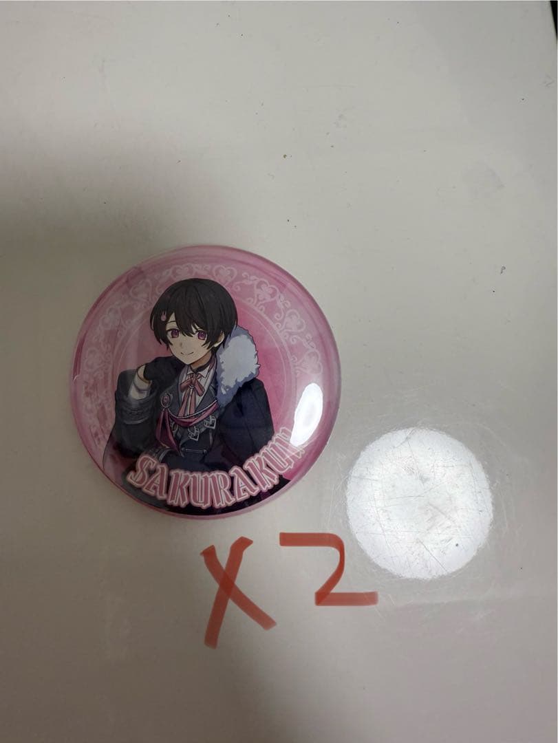 ちょこらび　缶バッチ　サイン入り