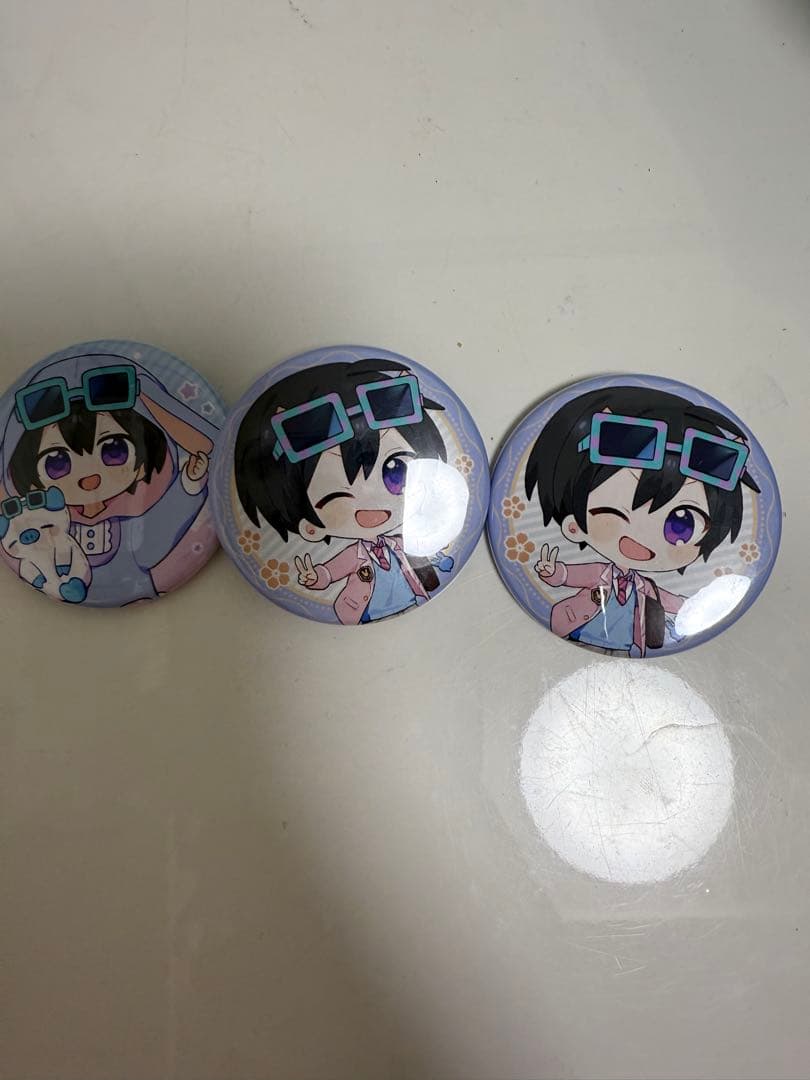 ちょこらび　缶バッチ　サイン入り