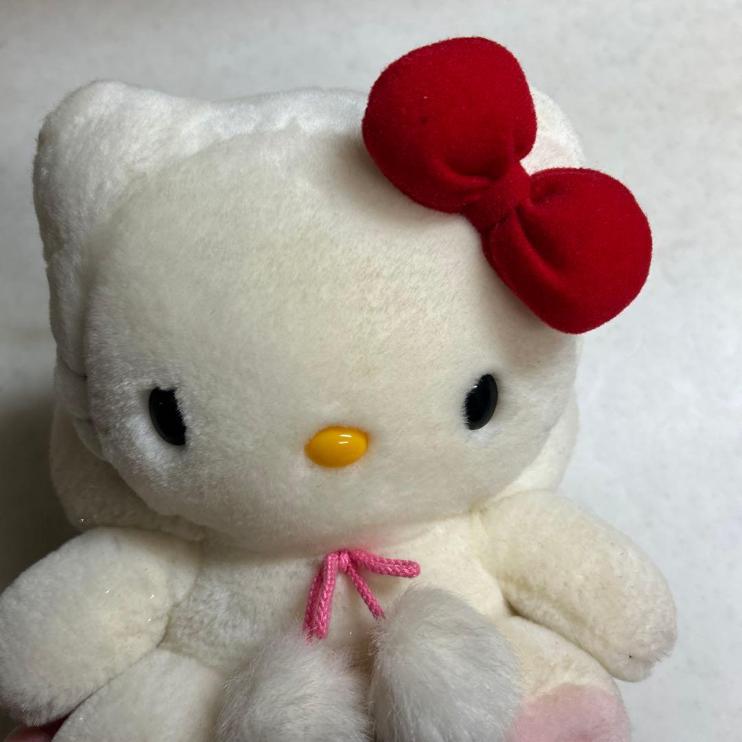 ❤︎北海道限定❤︎ご当地ハローキティ　ぬいぐるみ　ゆきうさぎMサイズ