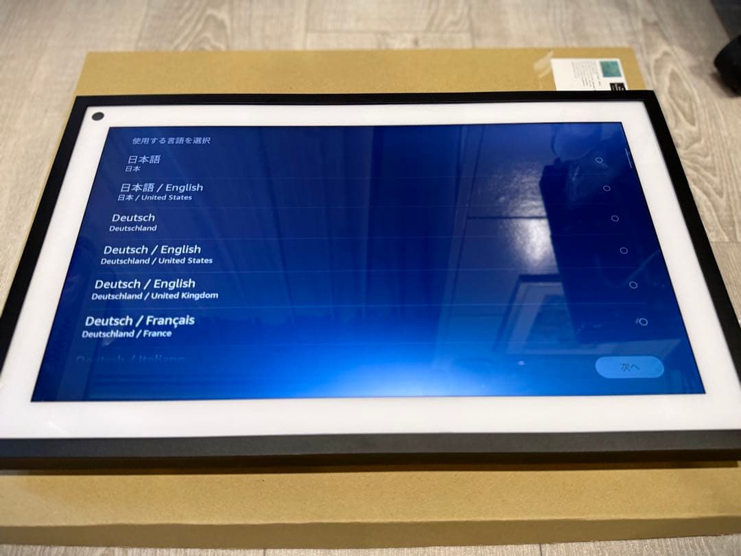 【echo show 15 】第一世代　リモコンと取り付け金具有り