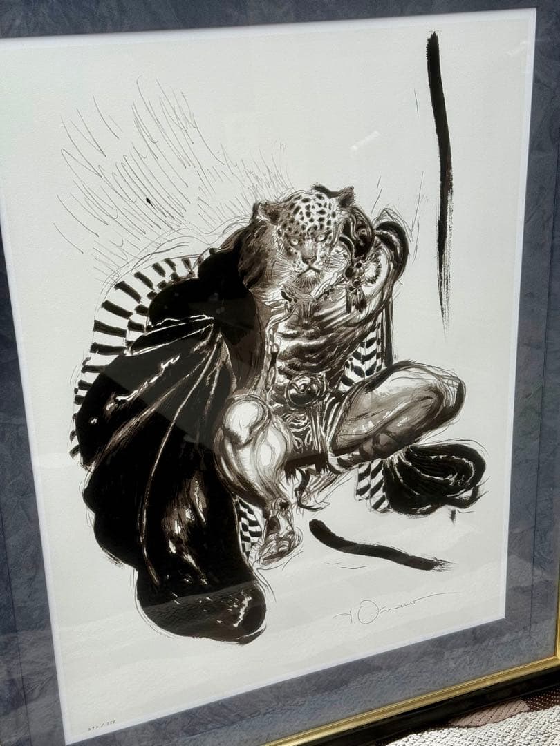 天野喜孝 版画＊運送手配できる方（引取り）限定＊グイン・サーガ