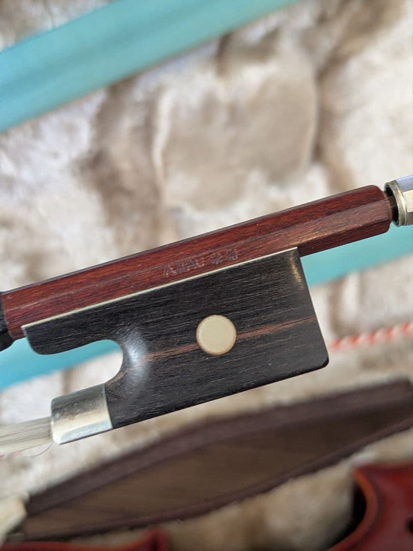 チェコ製 ストラディバリウス バイオリン 4/4 弓 a.rau＊＊ ケース一式