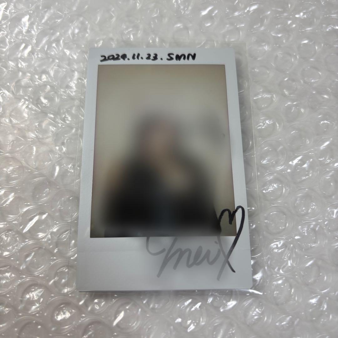 SAYMYNAME メイ ポラロイド ポラ 直筆サイン