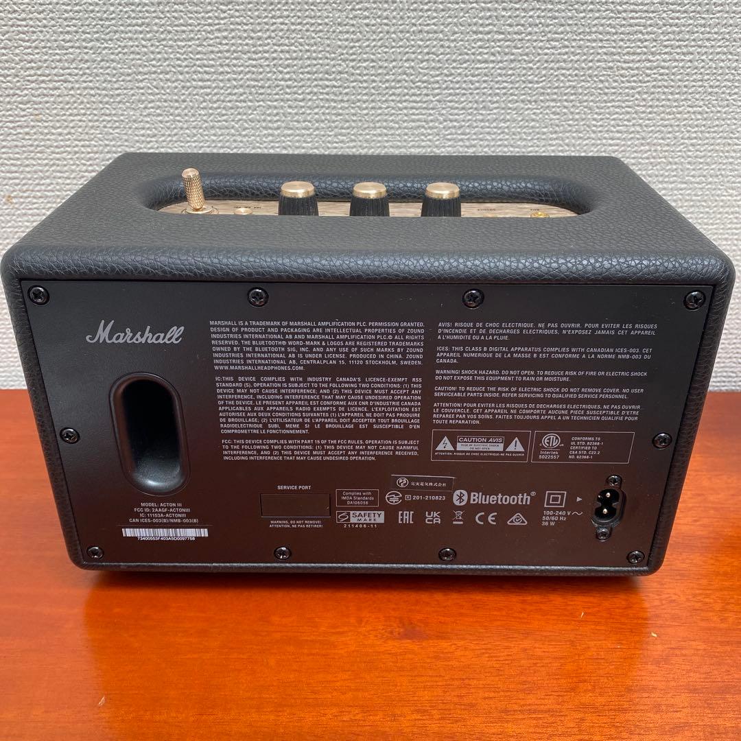 国内正規品Marshall ACTION III ワイヤレススピーカー