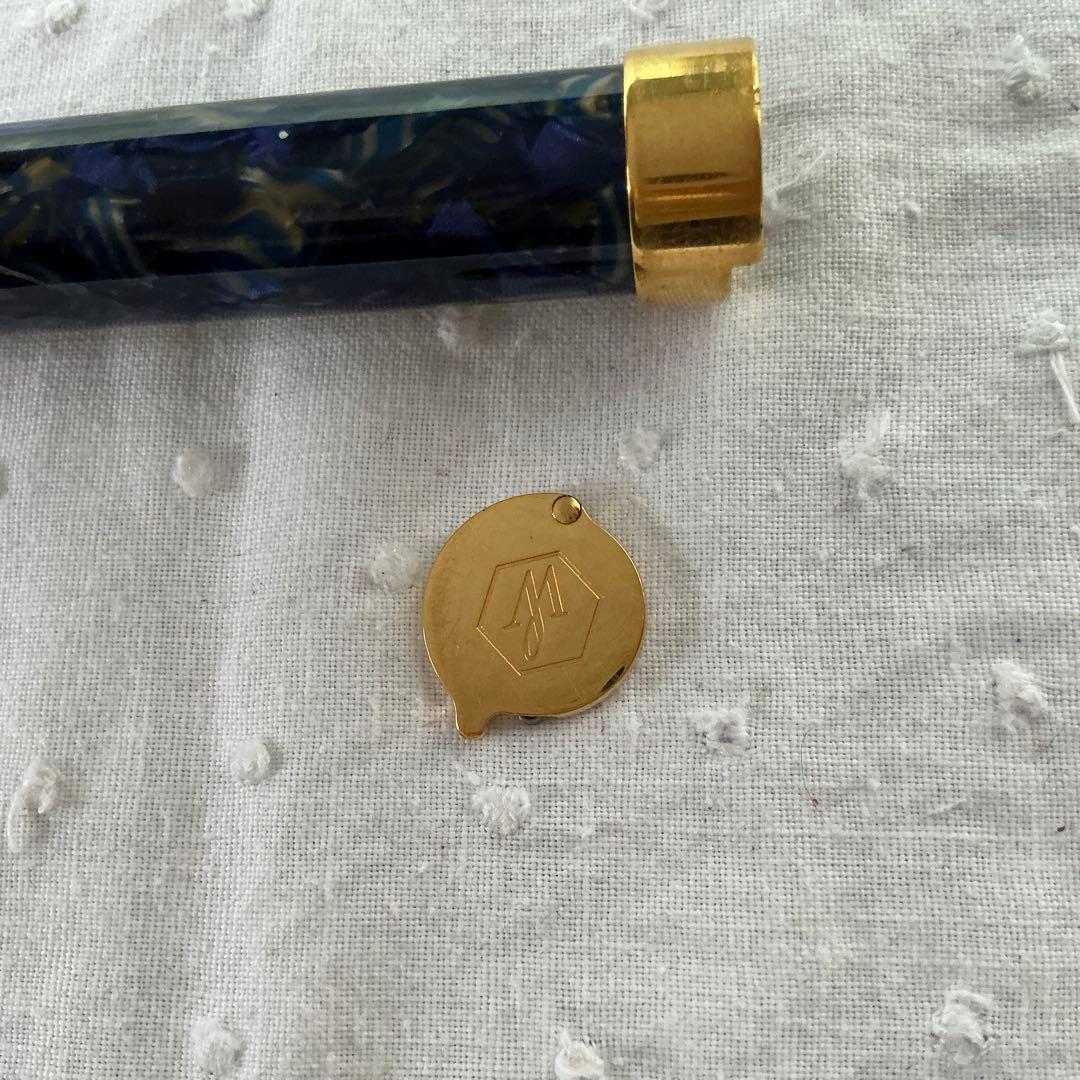 マーブル模様 ウォーターマン　イデアル　レディーアガタ万年筆