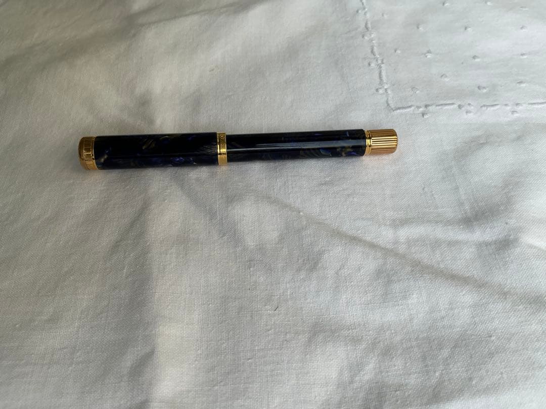 マーブル模様 ウォーターマン　イデアル　レディーアガタ万年筆