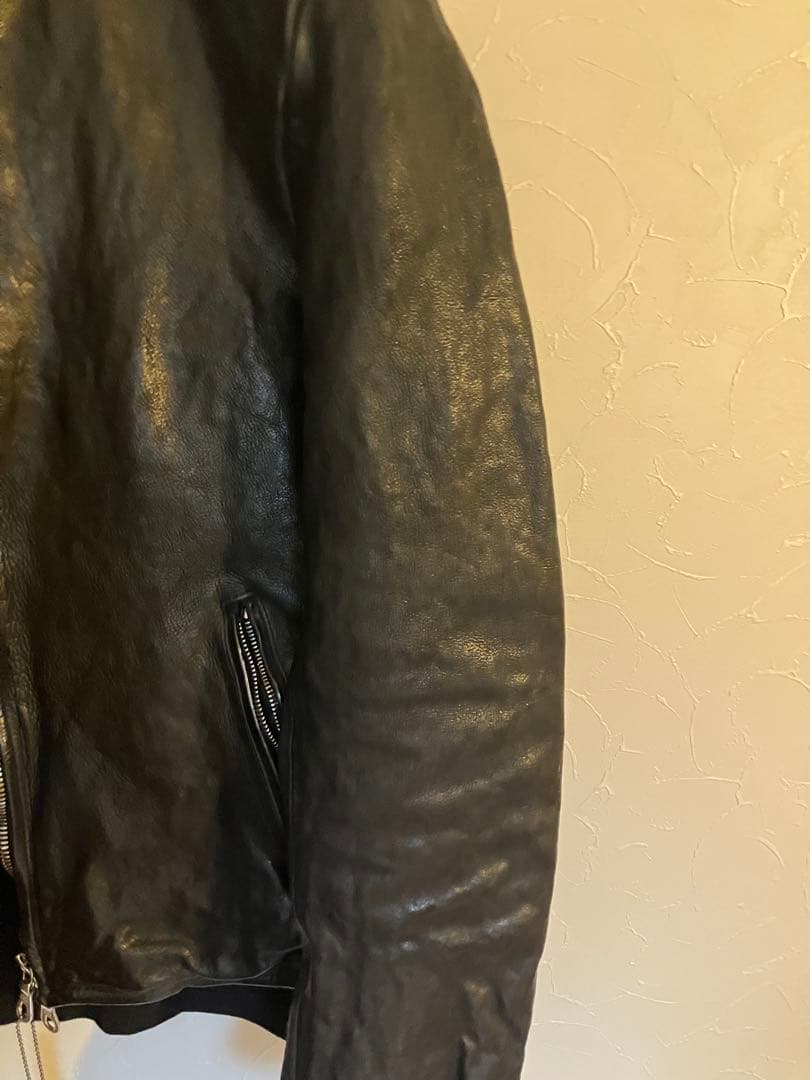 試着のみ　BACKLASH イタリーショルダー シングルライダース