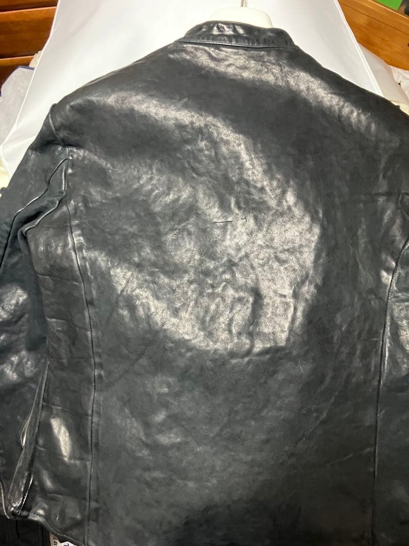 試着のみ　BACKLASH イタリーショルダー シングルライダース