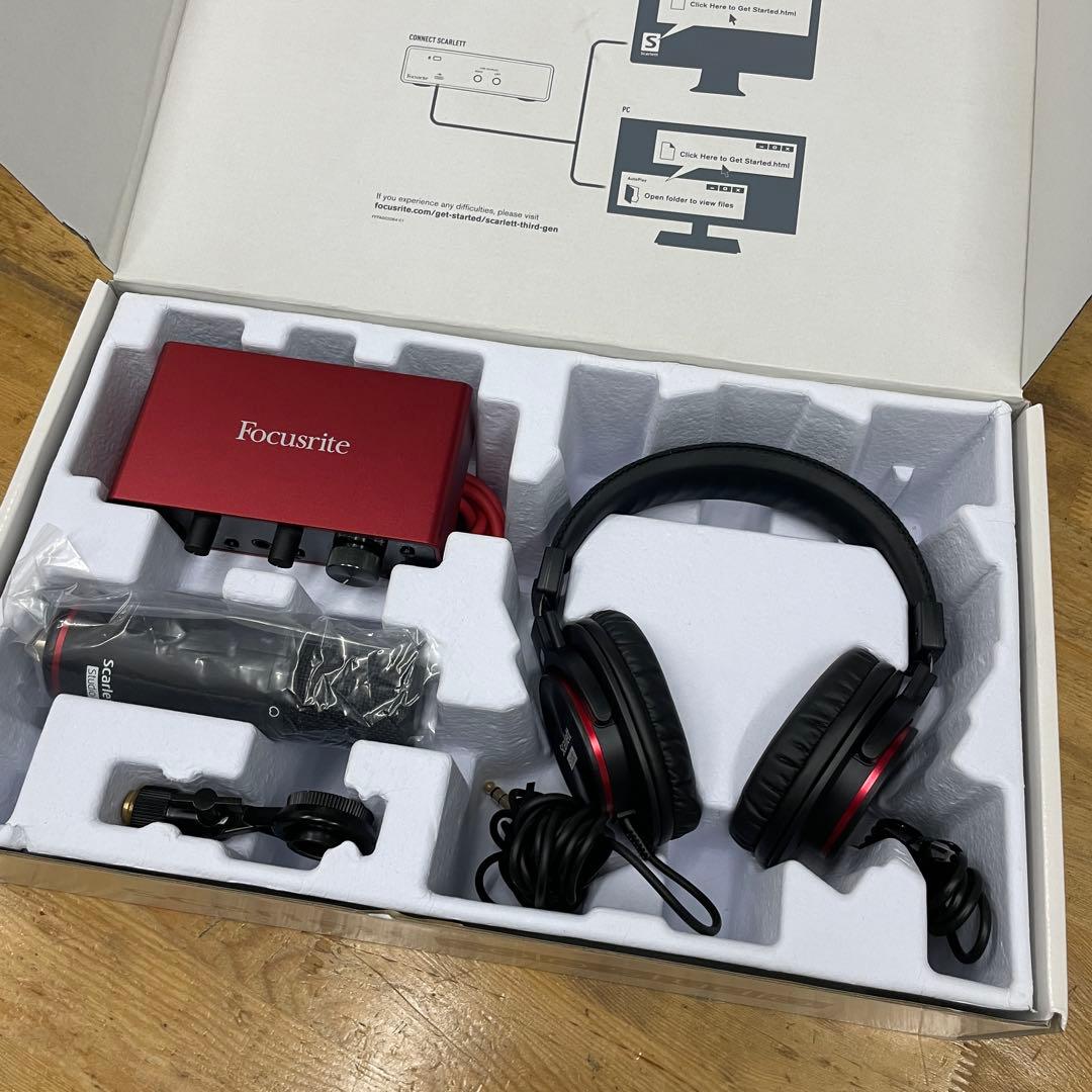 DTM・DAW Focusrite Scarlett Solo Studio Pack