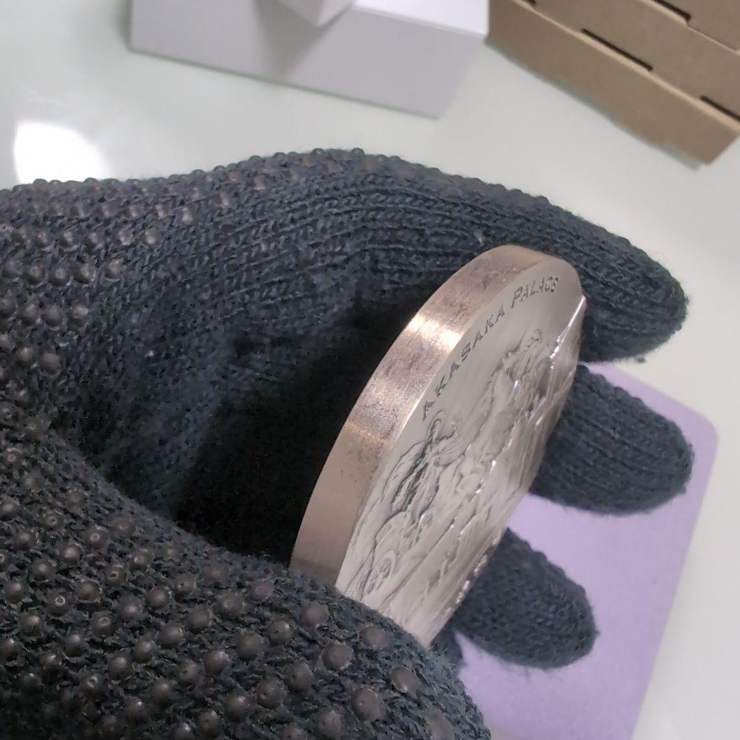 国宝章牌 迎賓館赤坂離宮 造幣局【純銀】