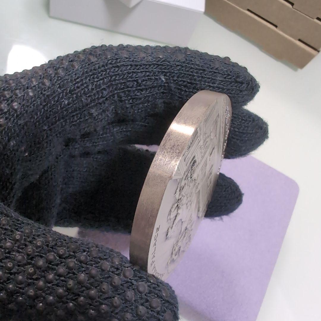 国宝章牌 迎賓館赤坂離宮 造幣局【純銀】