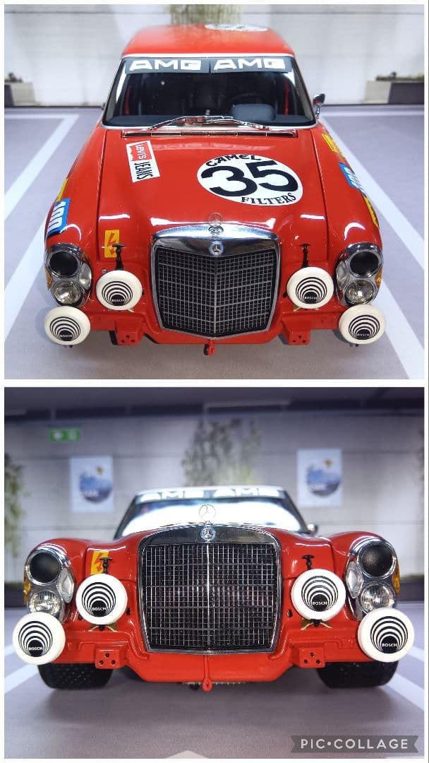 ミニチャンプス製 1/18 Mercedes-Benz AMG 35
