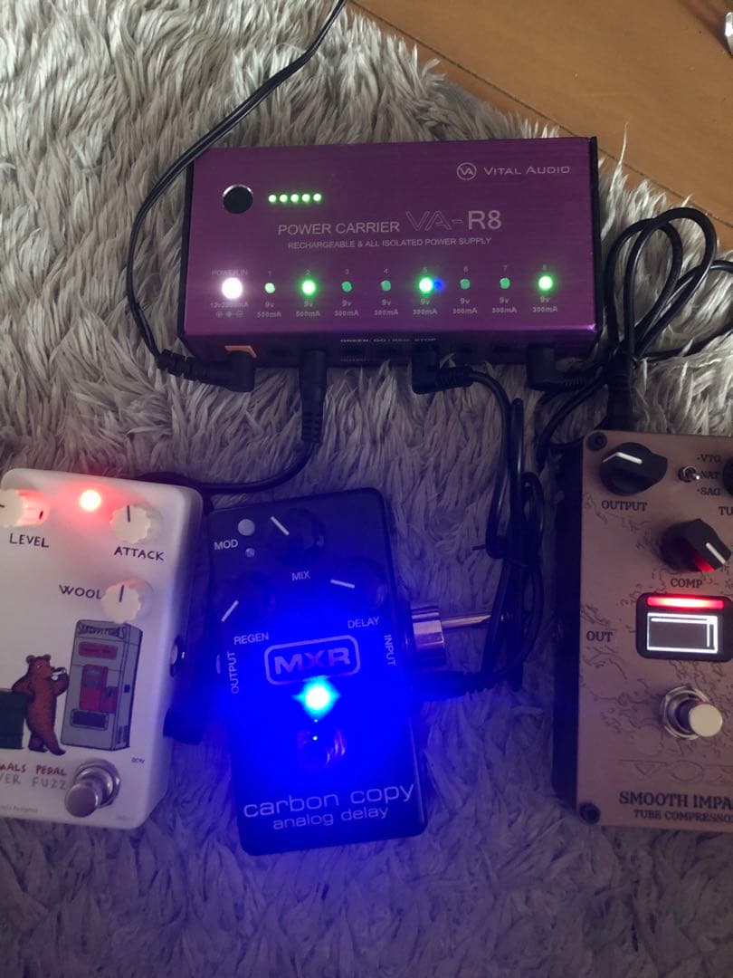 ギター VITAL AUDIO VA-R8 power carrier