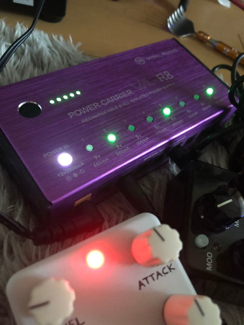 ギター VITAL AUDIO VA-R8 power carrier