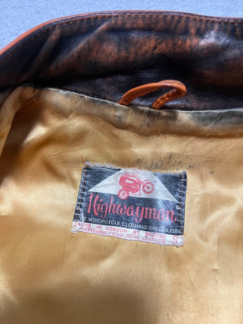 ●ビンテージ　ハイウェイマン　シングルス ライダースジャケット