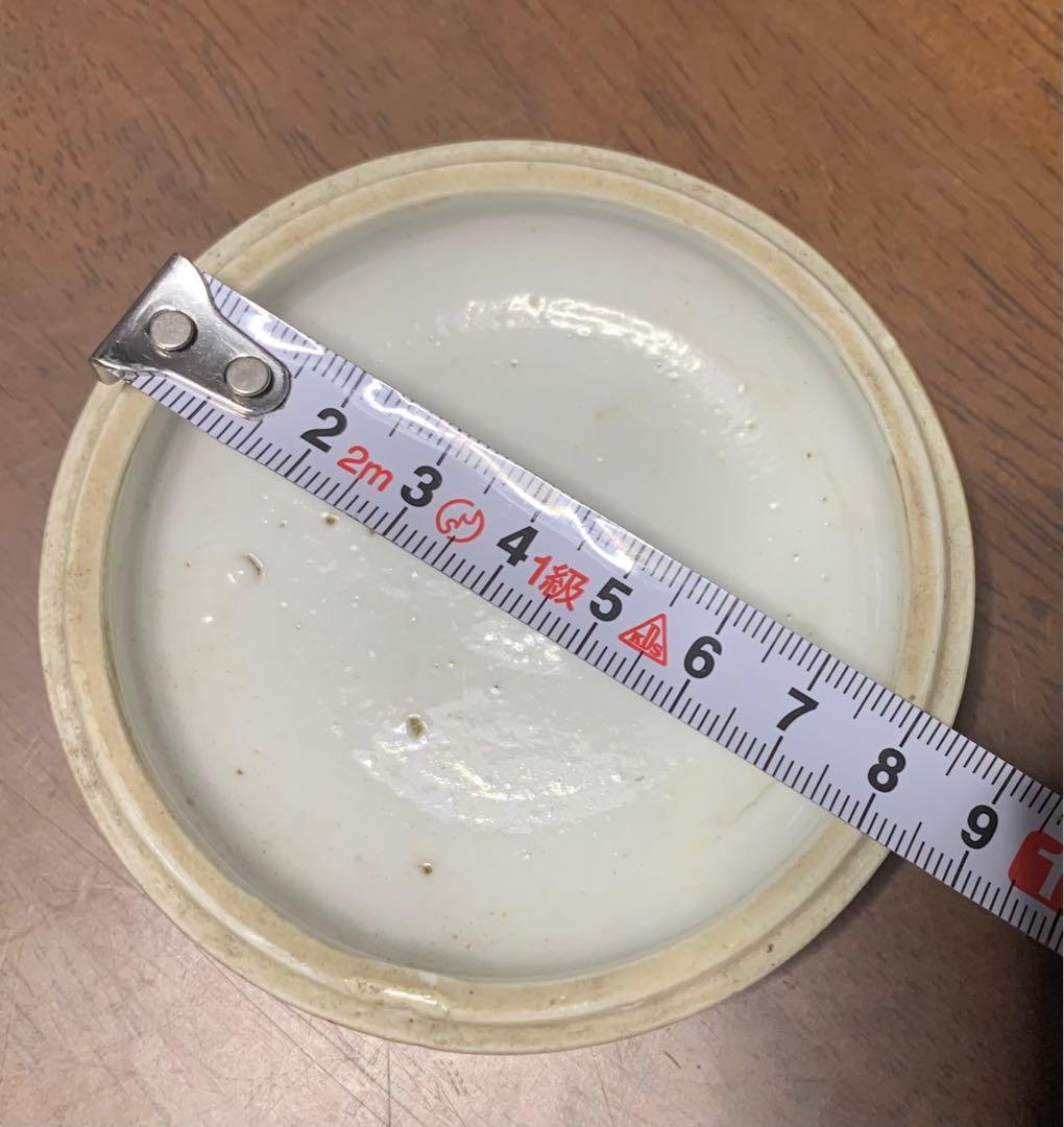 中国清時代　蓋物　粉彩　色絵  中国古玩　骨董品