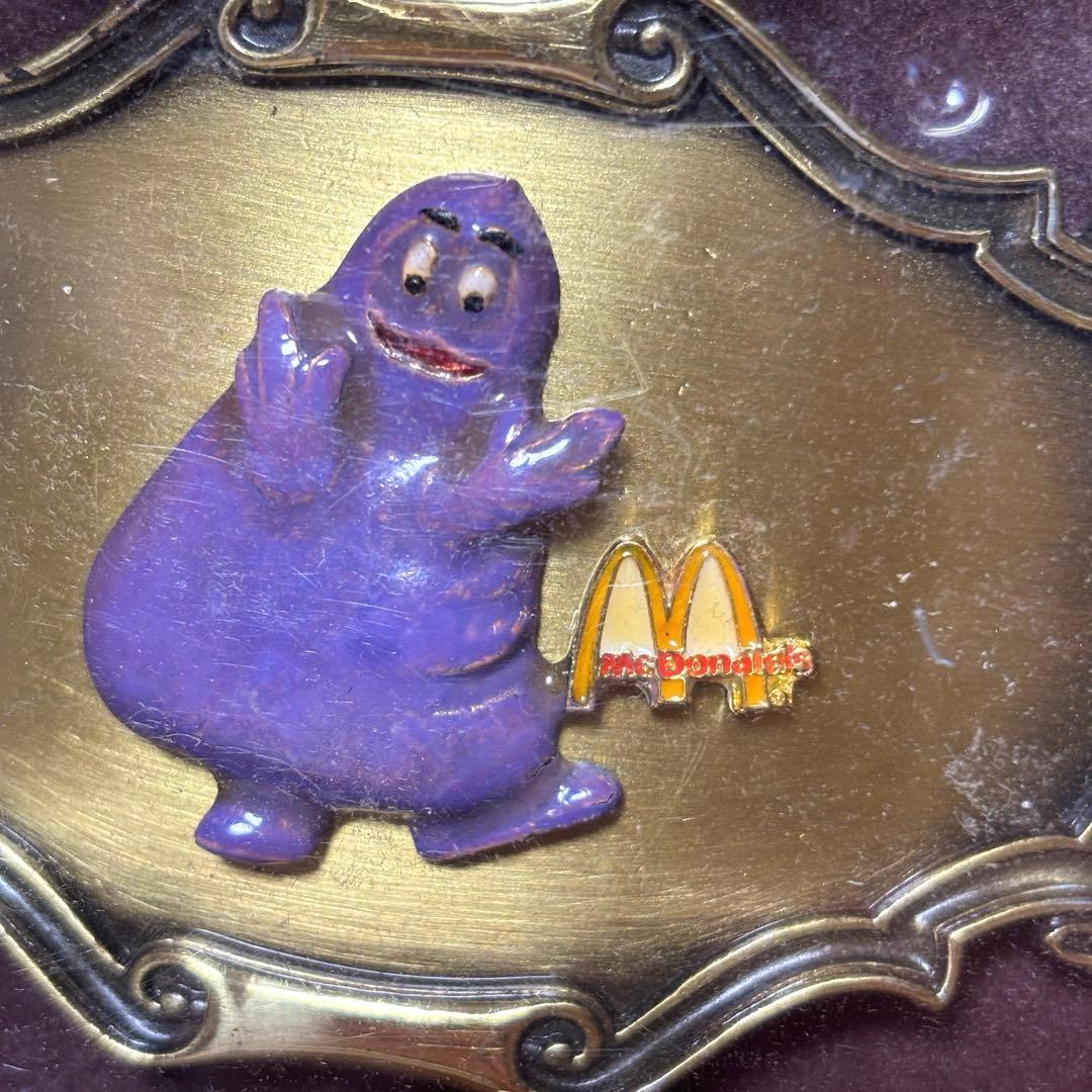 vintage マクドナルド RainTree グリマス ベルト バックル レア