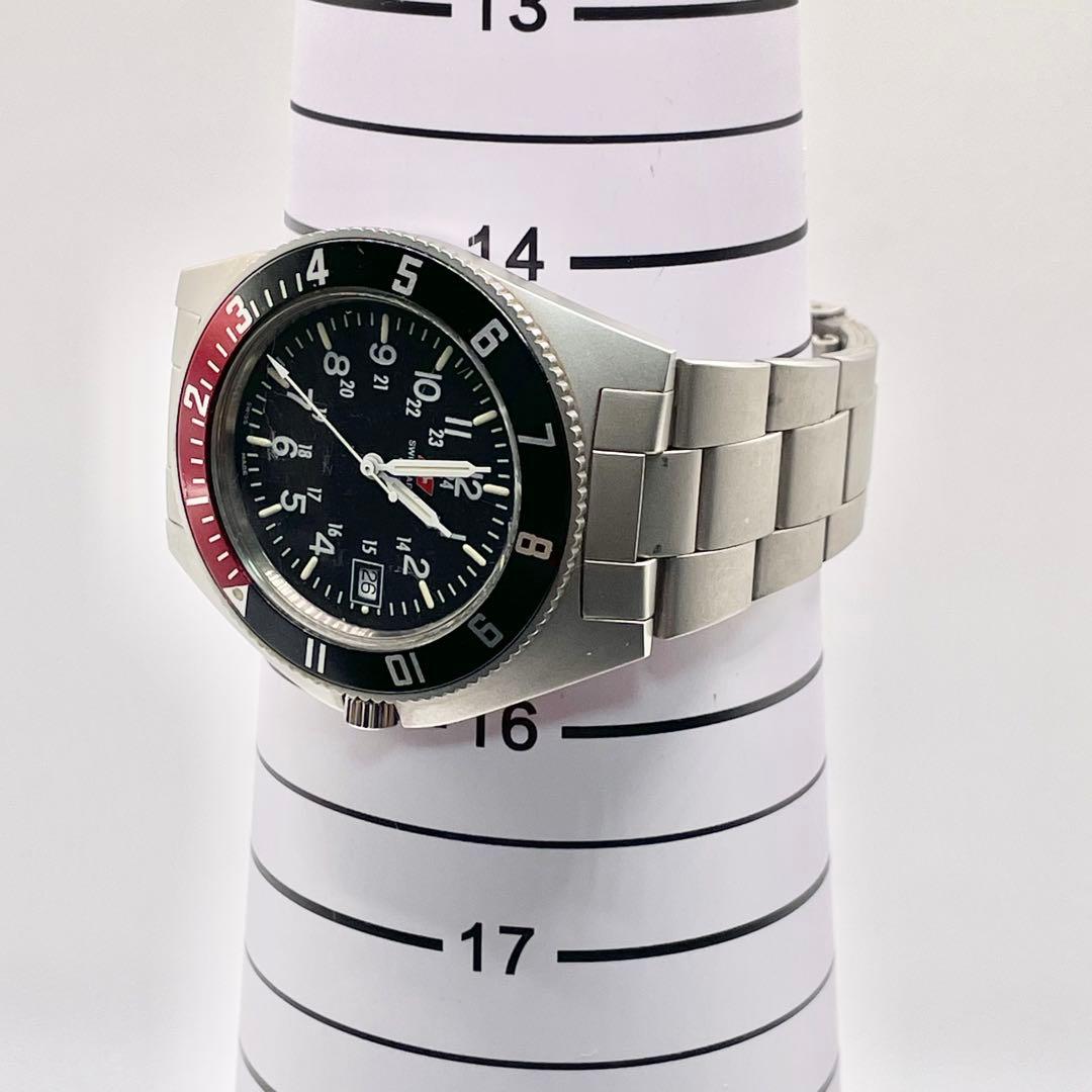 新品電池‼︎ Swiss Army ナビゲーター 腕時計 クォーツ デイト