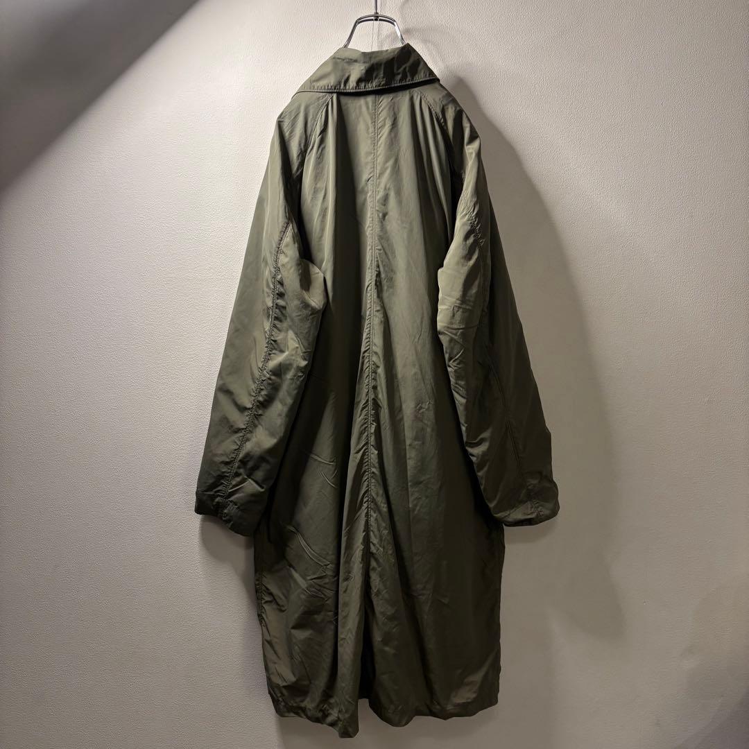 オーバーサイズ ダウン ミリタリーコート ステンカラーコート 軍隊 ベルベット