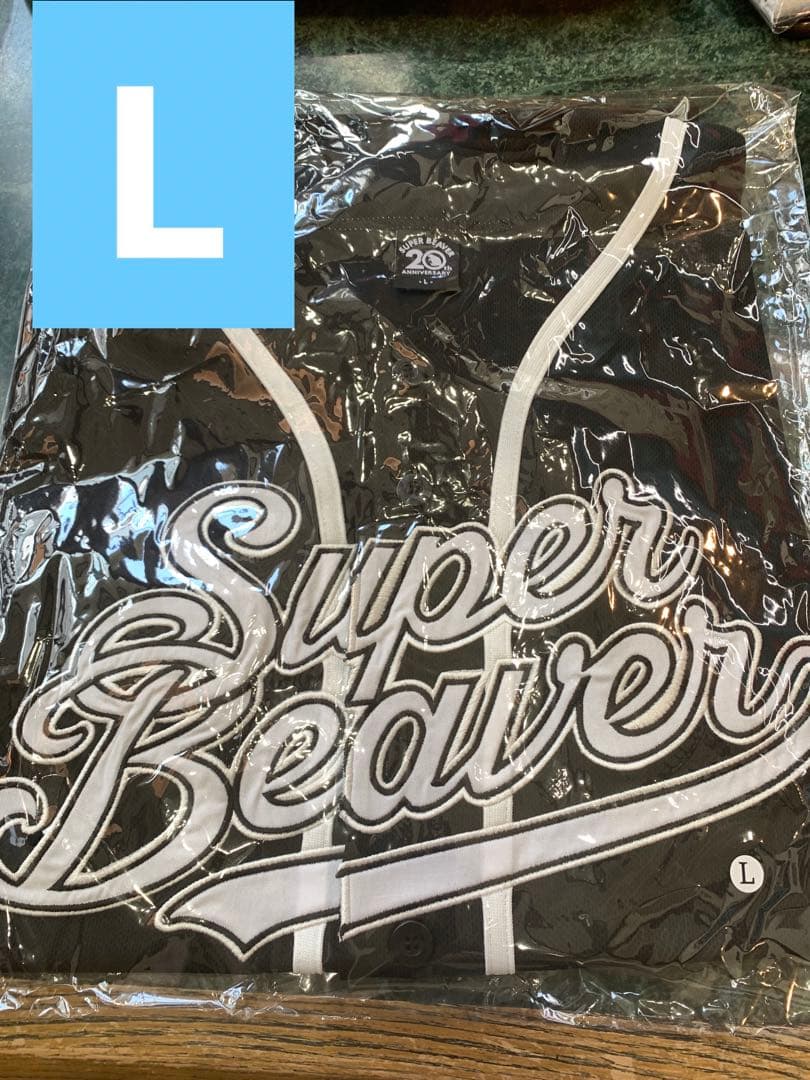 SUPER BEAVER ベースボールシャツ ブラック Lサイズ ユニホーム 黒