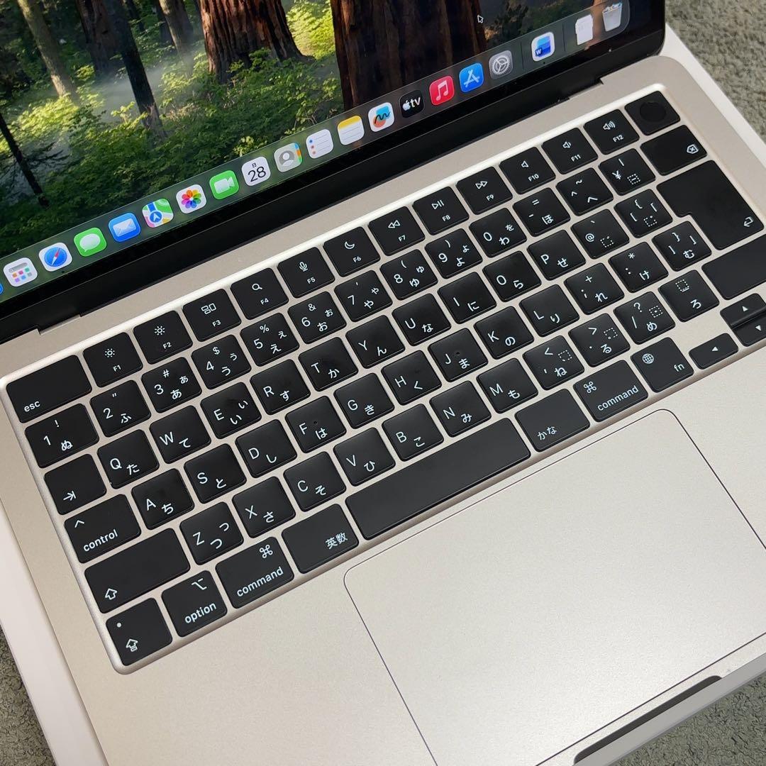 本日削除 M3 MacBook Air 13.6インチ スターライト