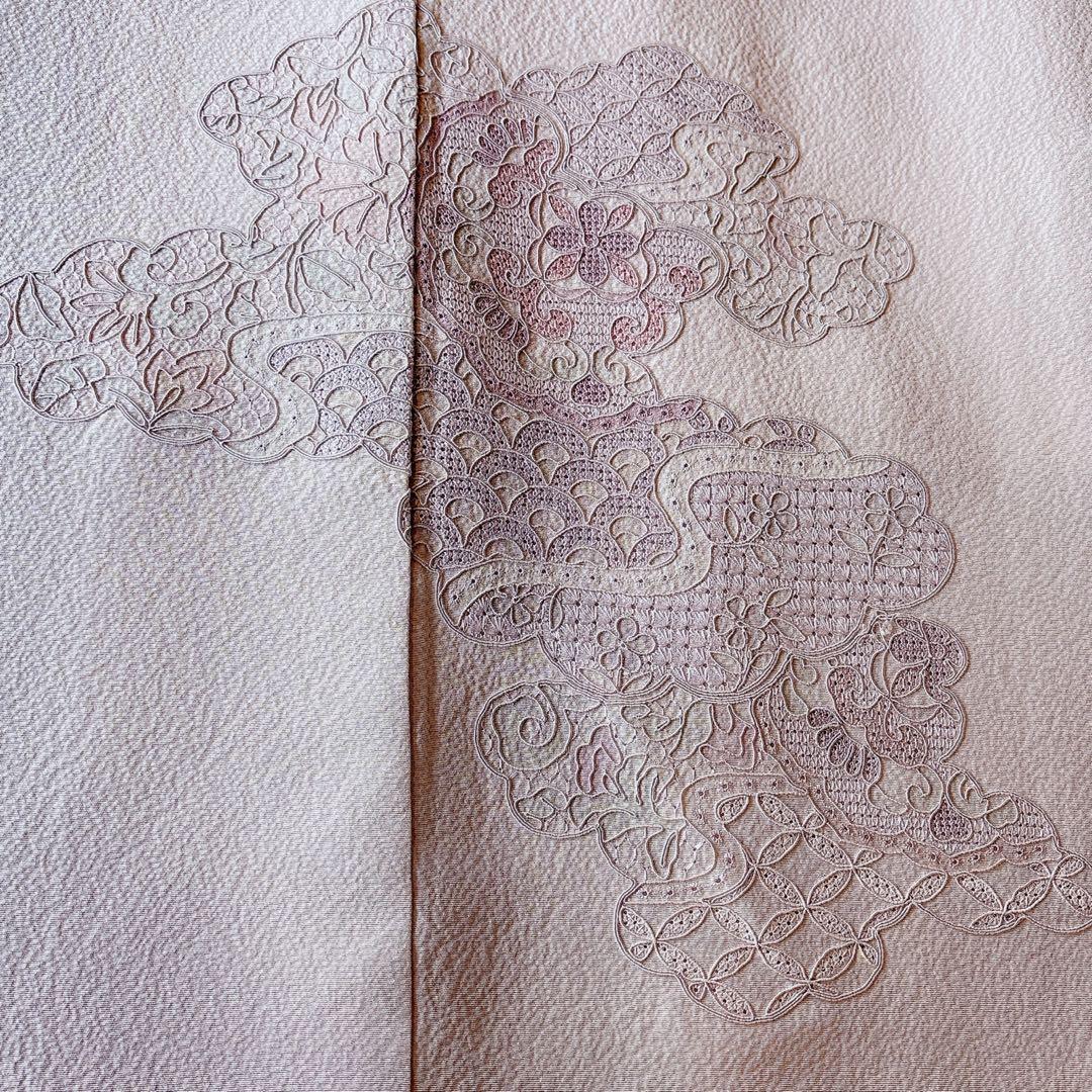 美品　訪問着　フルセット 裄65 スワトウ　卒業式　入学式　結婚式　M L 袋帯