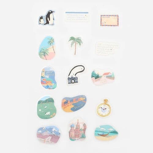 85 箔押し ライフスタイル ★BGM フレークシール