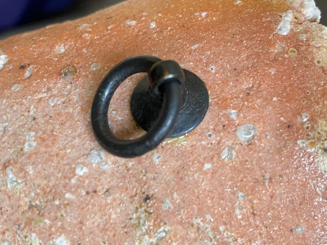 信楽焼　掛花入　井村侊生　　#85