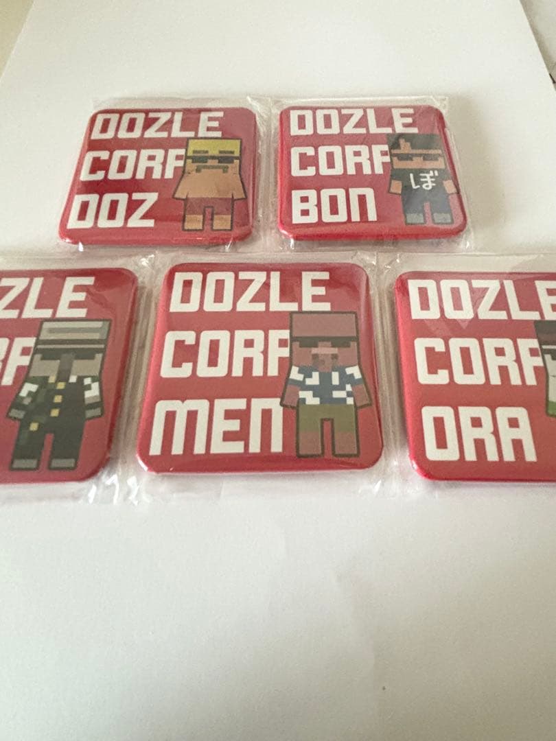 ドズル社　初期　缶バッチ　コンプリート(おんりー/おらふくん　他)