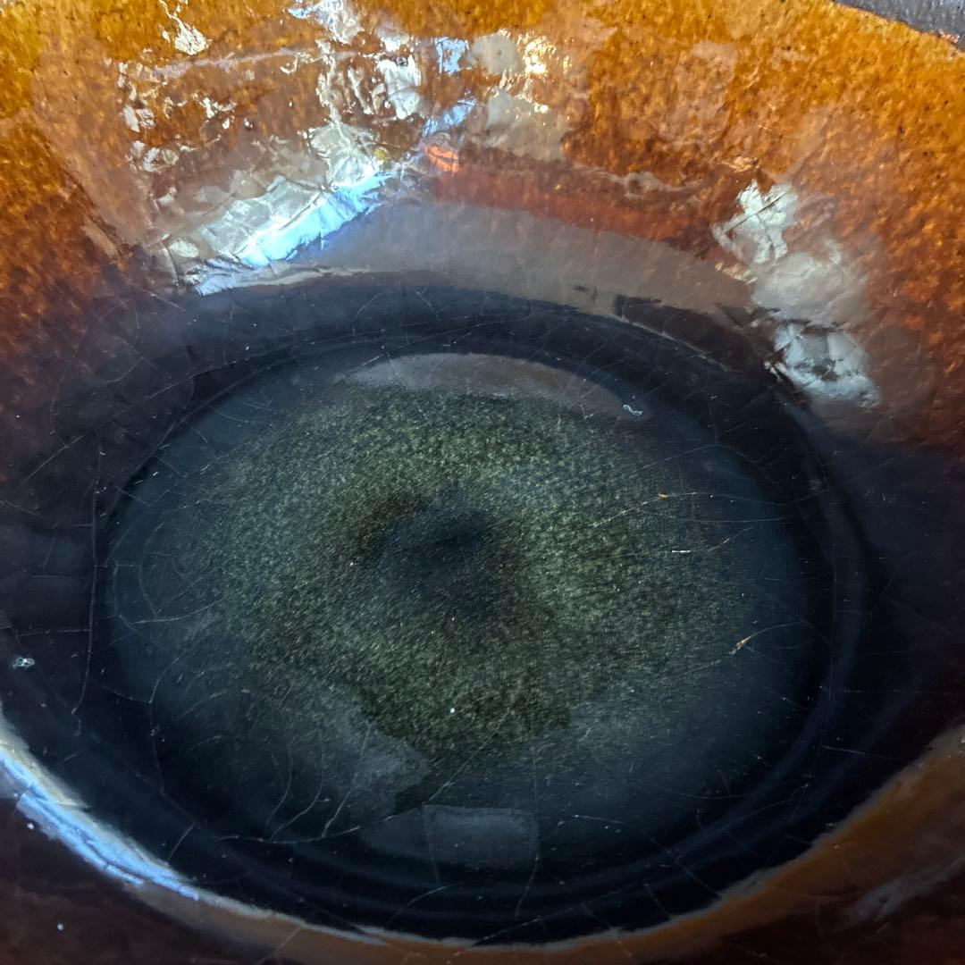 陶器製　鍋　土鍋　山本教行　中古　傷無し 最大横幅40.2センチ岩井窯