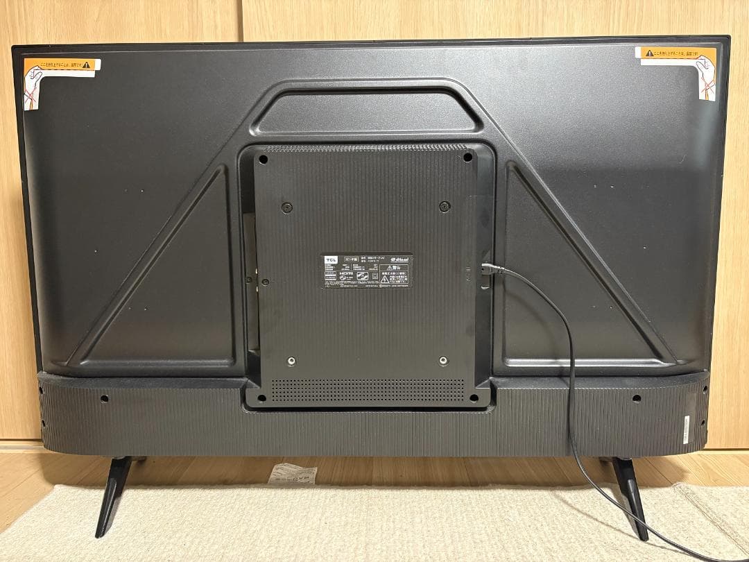 ササちゃん　TCL 43型 テレビ 4k HDR Dolby Atmos