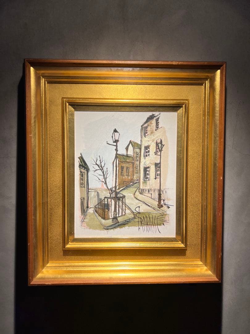 肉質画　油絵　作者不明