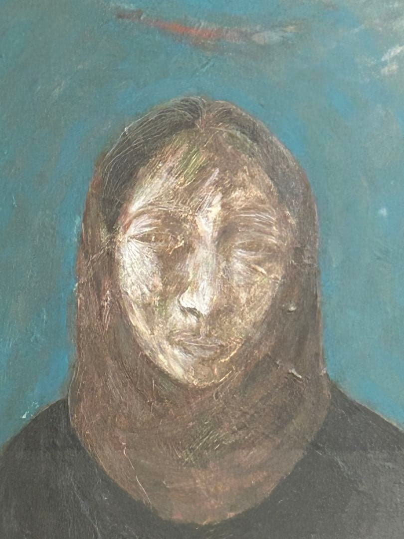 張忠儀　海(越前) 油絵　1987年11月　F6号　高宮画廊　個展