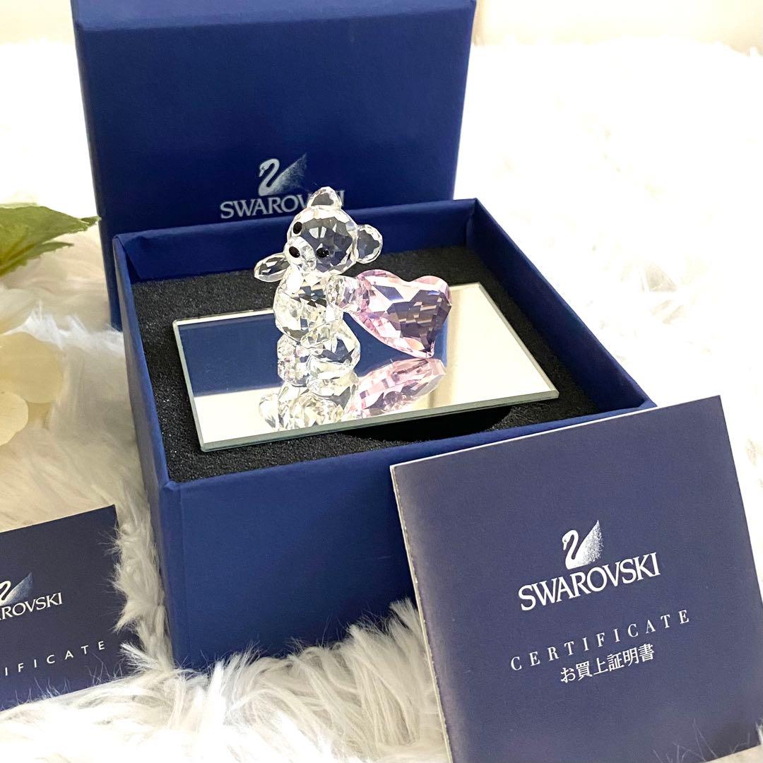 スワロフスキー　クリスベアー　With You ショップカードつき