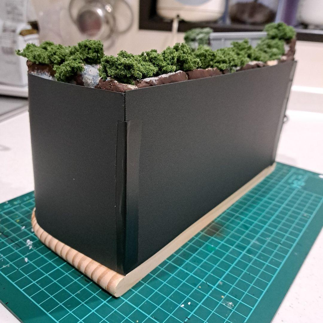 ジオラマ ウルトラマンメビウス セブン 対 グローザム