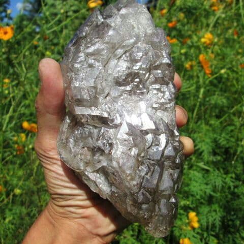 でっかい天使の贈り物！スモーキーエレスチャルクォーツ