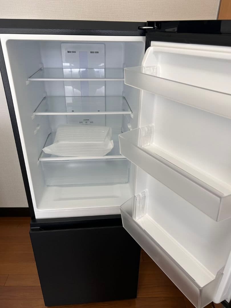 【2025年製】パナソニック 180L 2ドア 冷蔵庫（マットブラック)