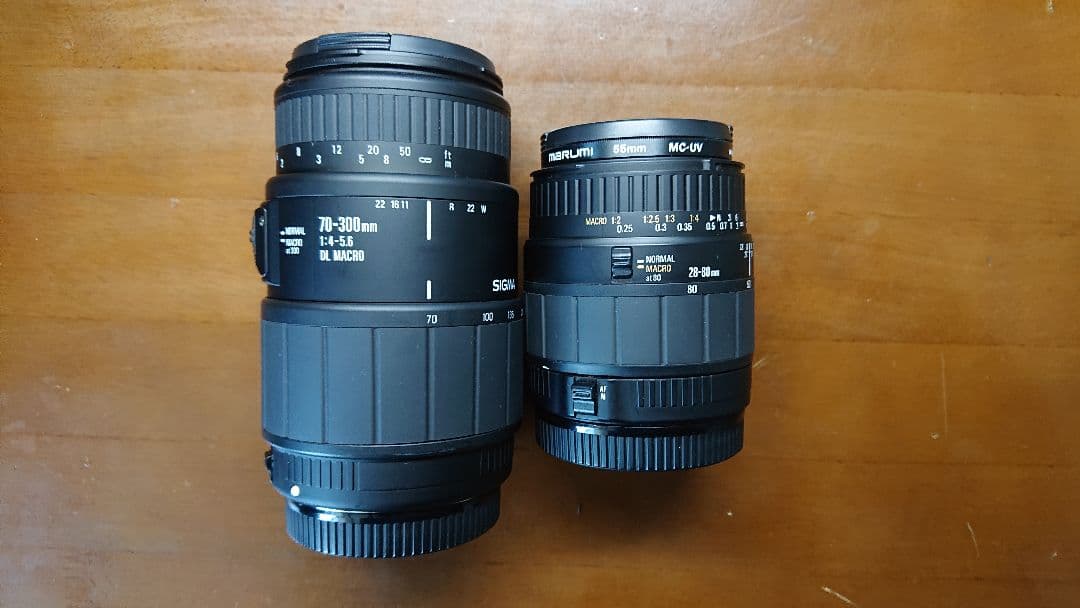 【値下げ】Canon EOS7 フィルム一眼レフカメラ 標準/望遠ズームレンズ付