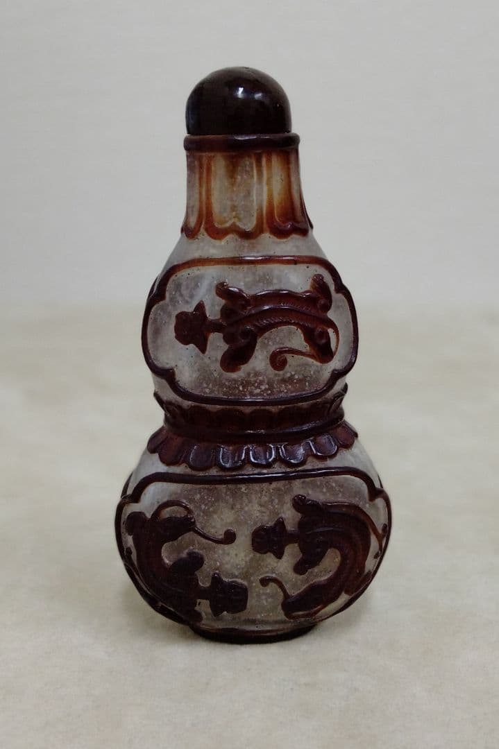 【最終お値引きです】美品　珍品　 古美術品　鼻煙壺 　骨董品 　ガラス 中国物